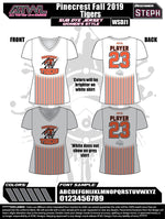 Load image into Gallery viewer, Pinecrest Fall League Women's Sub Dye Jersey