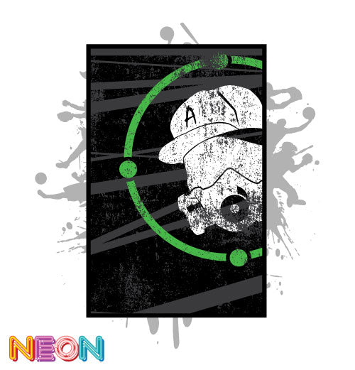 DISTRESSED GAS MASK TOWEL