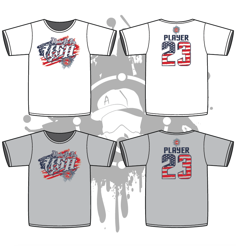 Made in the USA Mens Sub-Dye Jersey
