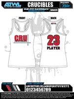 Load image into Gallery viewer, Crucibles Sub Dye Womens Racerback