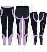 Load image into Gallery viewer, Honeycomb Black Womens Leggings