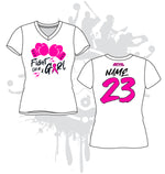 Load image into Gallery viewer, Fight Like a Girl Women's Sub Dye Jersey