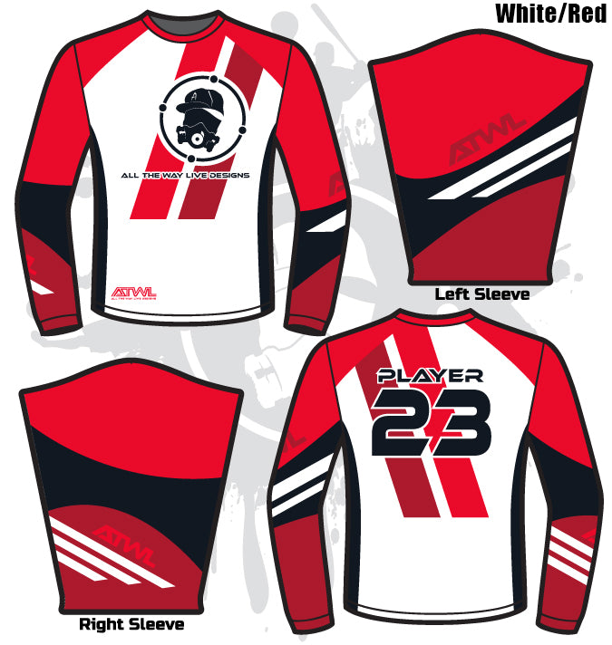 Crossover Long Sleeve Full Dye
