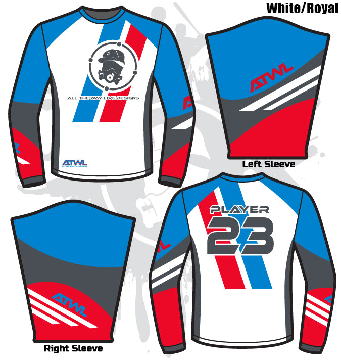 Crossover Long Sleeve Full Dye