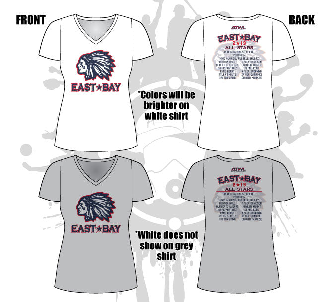 East Bay Roster Shirts