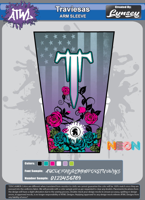 TRAVIESAS FULL DYE ARM SLEEVE