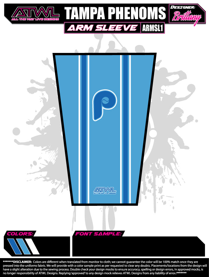 Tampa Phenoms Arm Sleeve