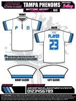 Load image into Gallery viewer, Tampa Phenoms Batting Jacket