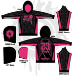 Load image into Gallery viewer, Stay Strong Unisex Full Dye Hoody Cancer Awareness Black