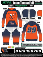 Load image into Gallery viewer, Team Tampa Alternate Full Dye Hoodie