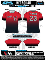 Load image into Gallery viewer, Hit Squad Red Full Dye Men's Jersey