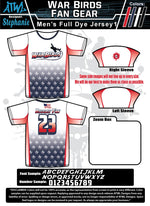 Load image into Gallery viewer, WAR BIRDS MENS FULL-DYE JERSEY