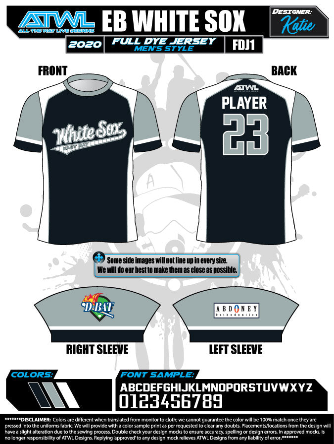 East Bay Spring 2020 Baseball Jerseys
