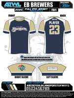 Load image into Gallery viewer, East Bay Spring 2020 Baseball Jerseys