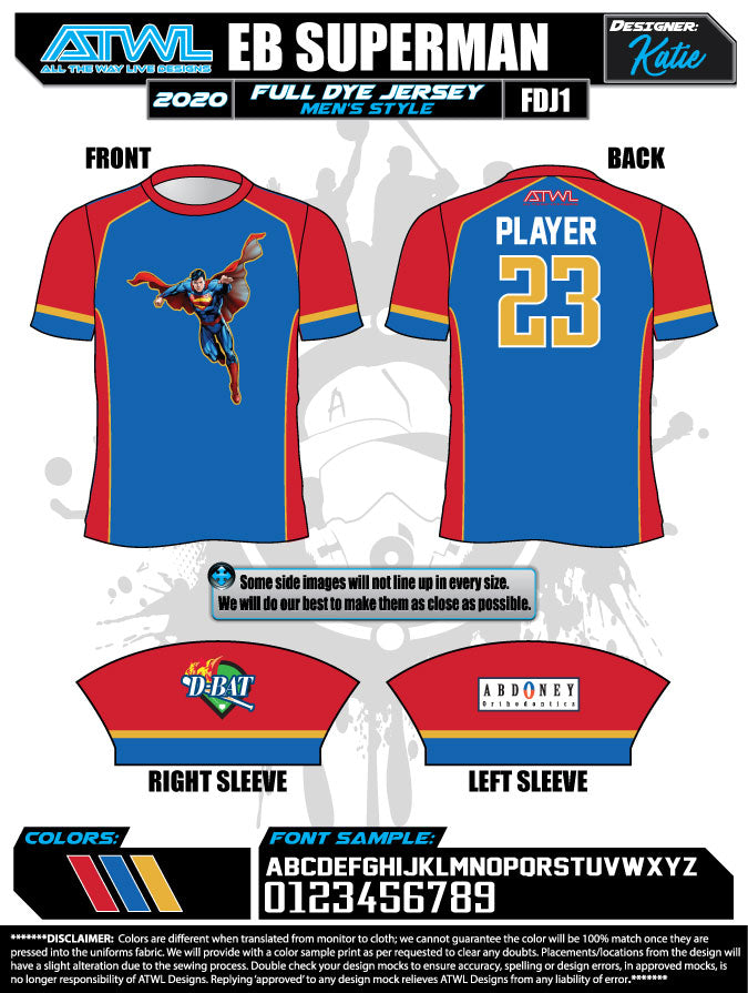 East Bay Spring 2020 Baseball Jerseys