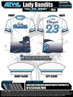 Load image into Gallery viewer, Lady Bandits Men's cut Jersey