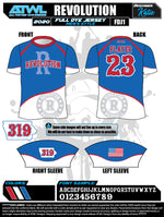 Load image into Gallery viewer, Revolution Full Dye Men's Jersey