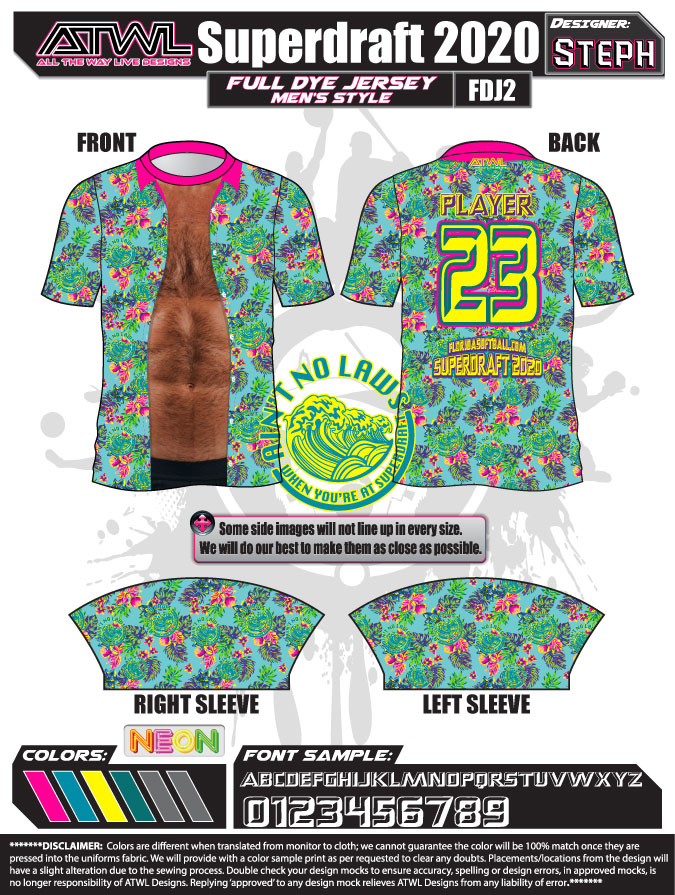 Superdraft 2020 Men's Jersey