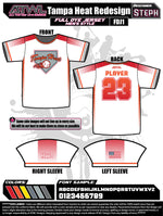 Load image into Gallery viewer, Tampa Heat Full Dye Raglan Jersey