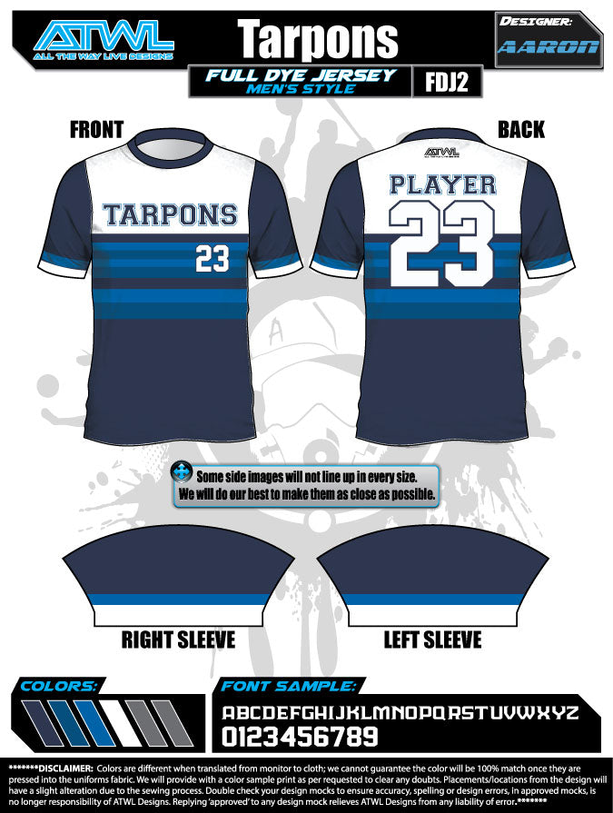 Tarpons Full Dye Jersey