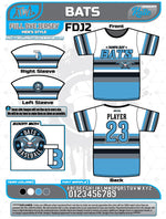 Load image into Gallery viewer, Tampa bay Bats Astros Style Full Dye Jersey