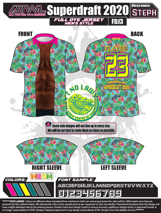Superdraft 2020 Men's Jersey
