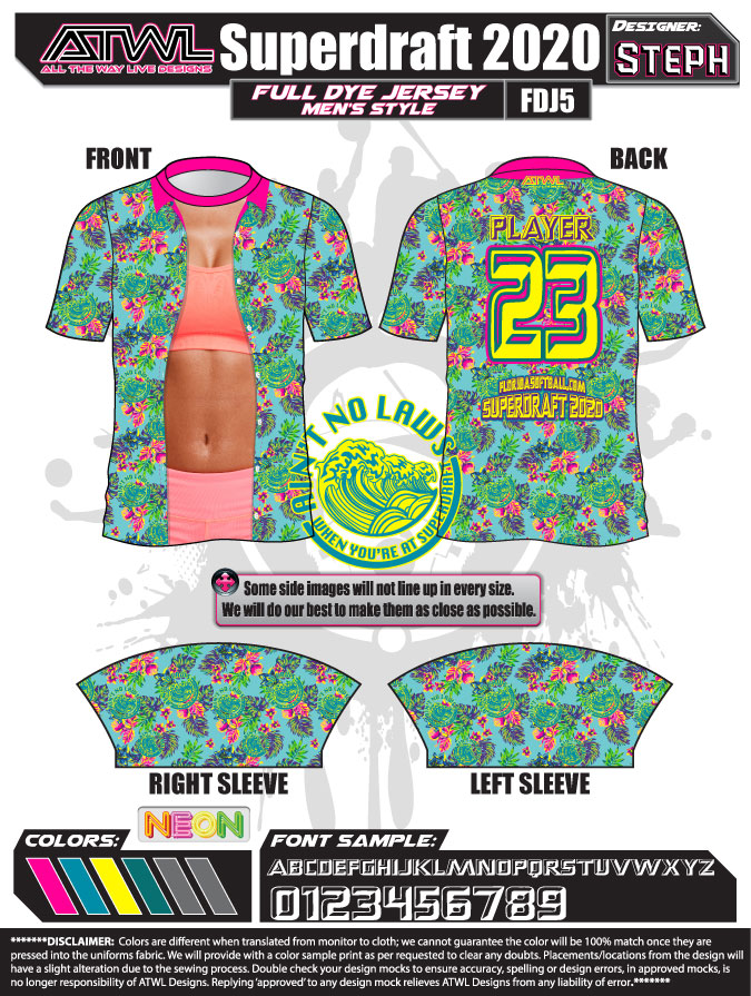Superdraft 2020 Men's Jersey