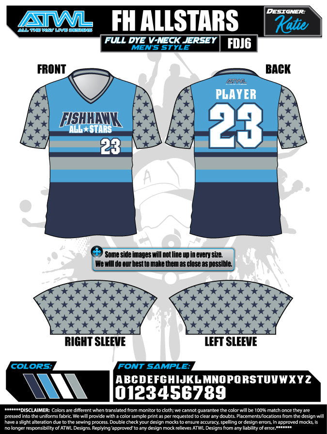 Fishhawk All Stars Full Dye Jersey