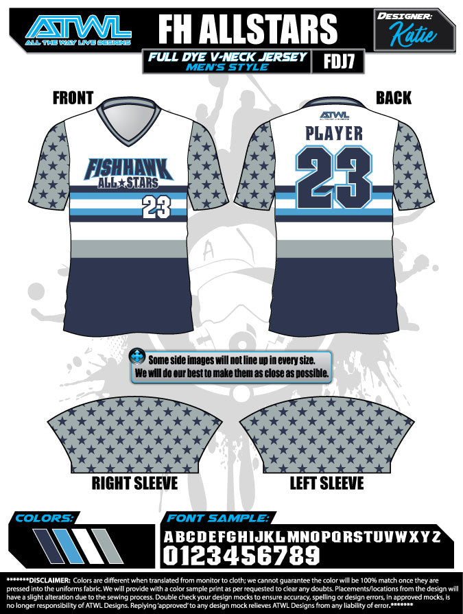 Fishhawk All Stars Full Dye Jersey