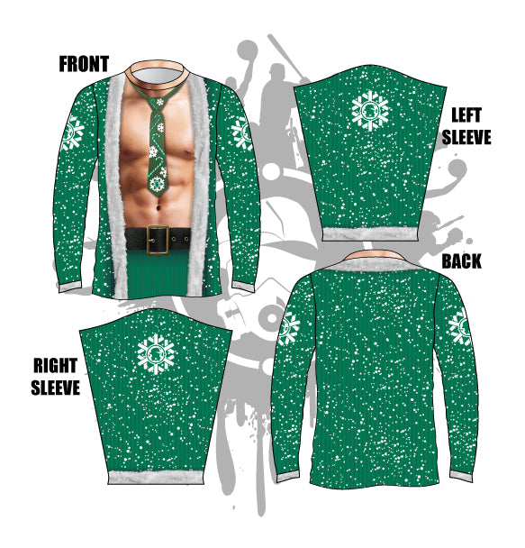 Stud Claus Long Sleeve Jersey