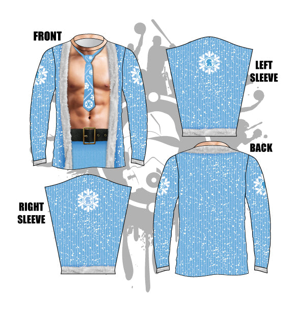 Stud Claus Long Sleeve Jersey