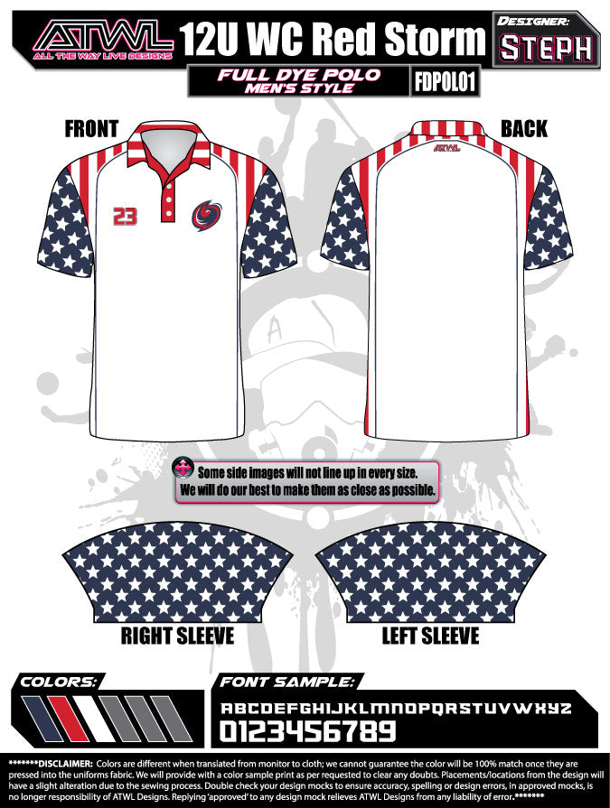 WC Red Storm Polo
