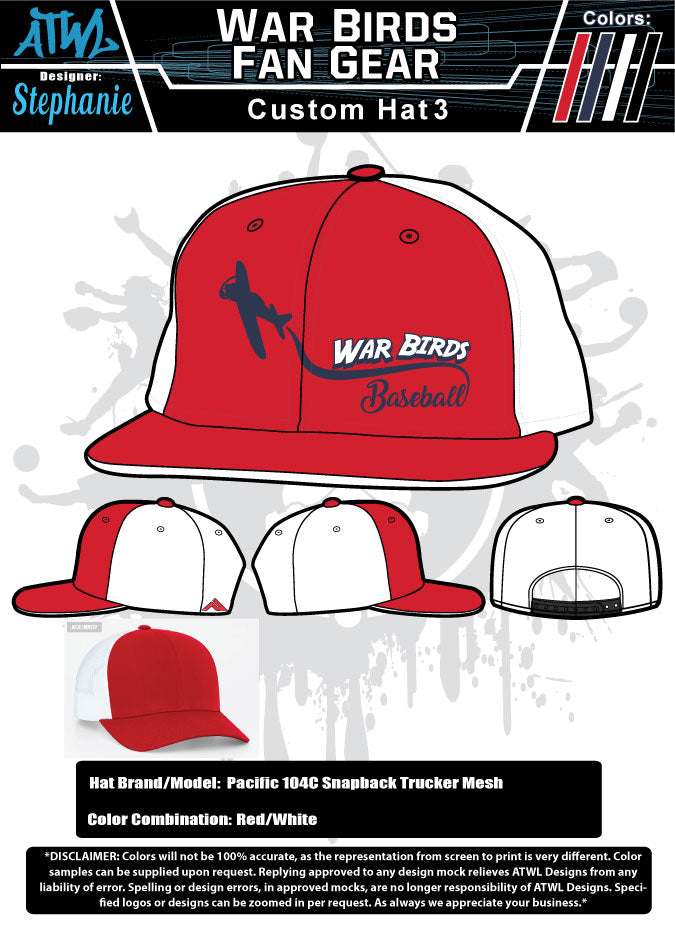 WAR BIRDS HAT