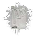 Load image into Gallery viewer, Light Grey Microfiber Stretch Short