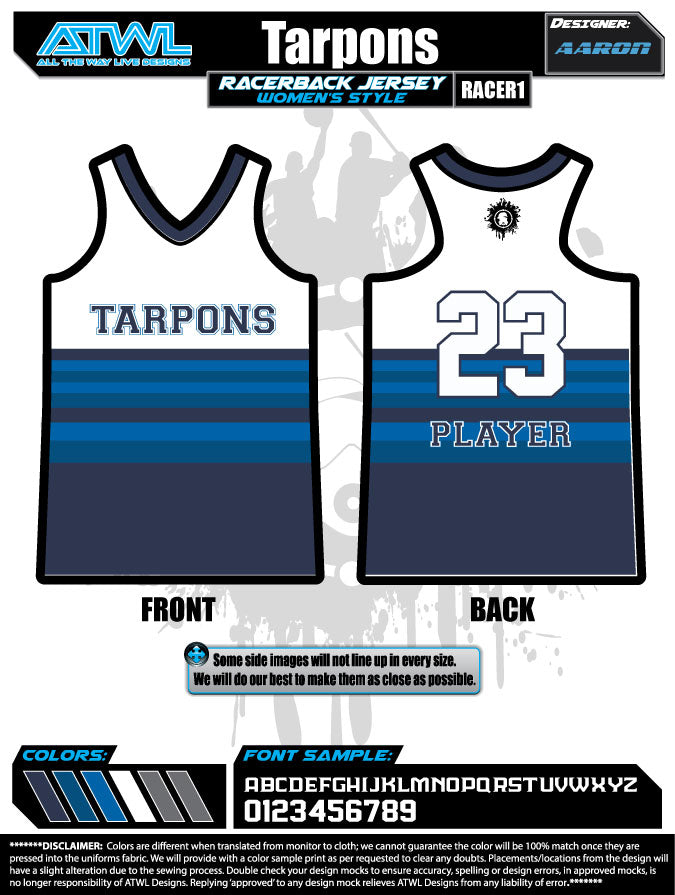 Tarpons Women's Racerback