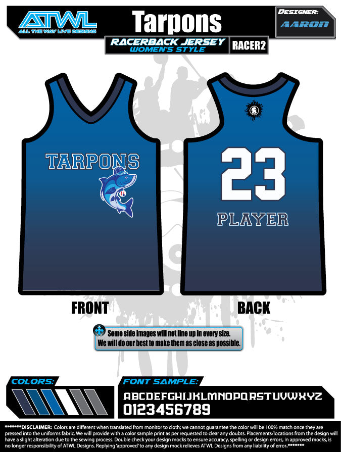 Tarpons Women's Racerback