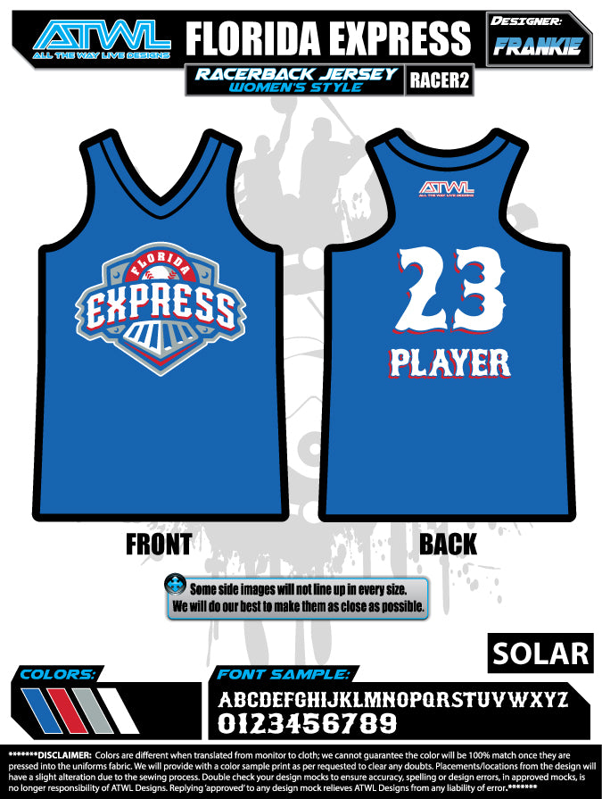 Florida Express Women's Racerback