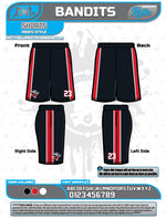 Load image into Gallery viewer, Bandits Baseball 11U Full Dye Short