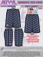 Load image into Gallery viewer, Bandits 12U Men's/Boys Shorts