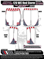Load image into Gallery viewer, WC Red Storm Shorts