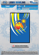 Load image into Gallery viewer, Sun City Center Lawn Bowling Towel