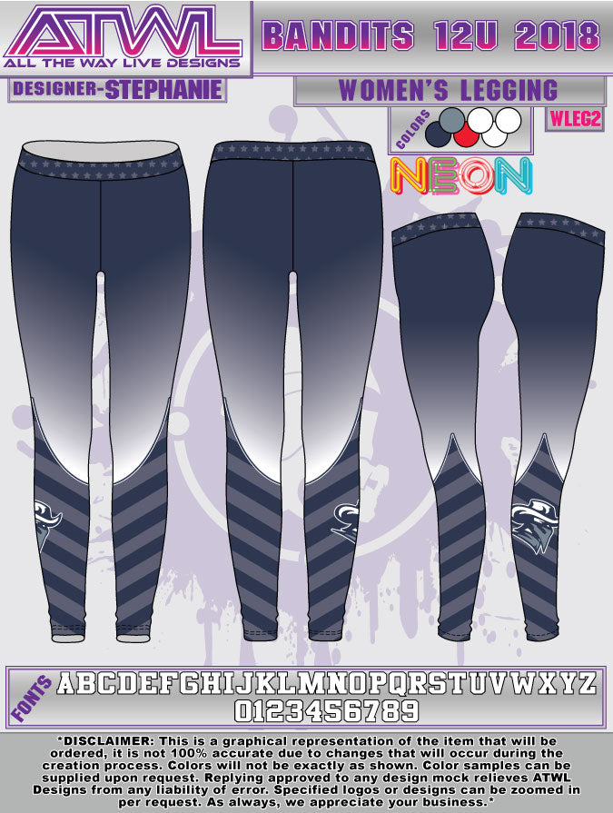 Bandits 12U Legging