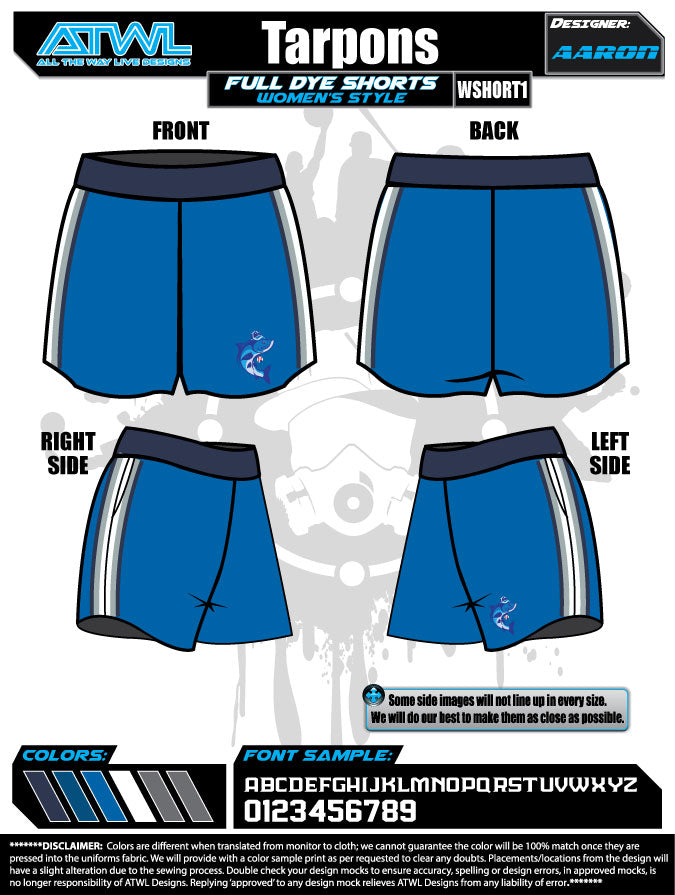Tarpons Women's Shorts