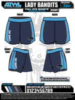 Load image into Gallery viewer, Lady Bandits Full dye mens and womens Shorts
