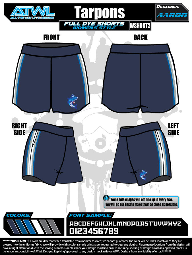 Tarpons Women's Shorts
